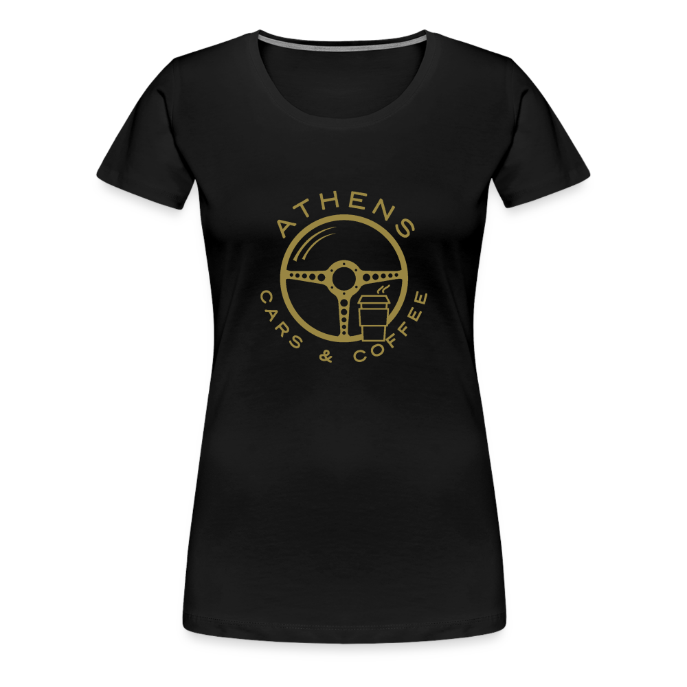 Athens Cars & Coffee Women's T-Shirt - black